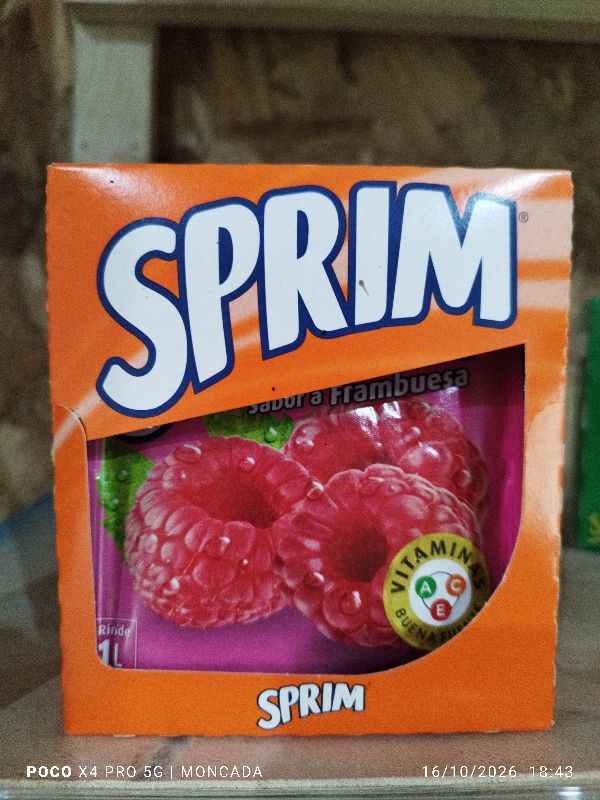 jugo polvo sprim