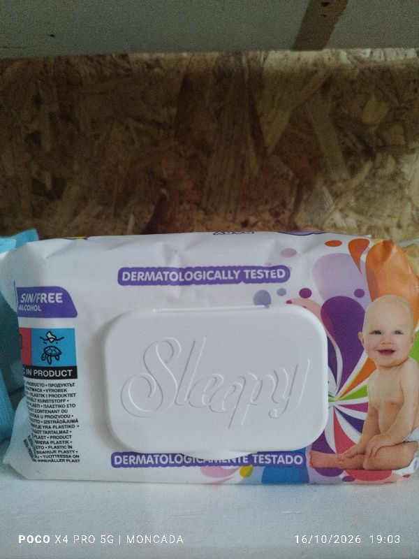 toallitas húmedas sleepy 80 u