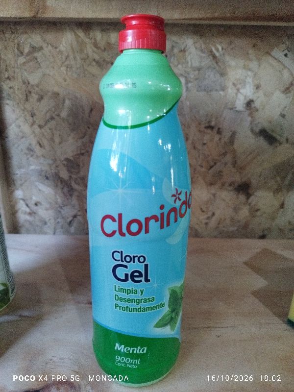 cloro gel clorinda