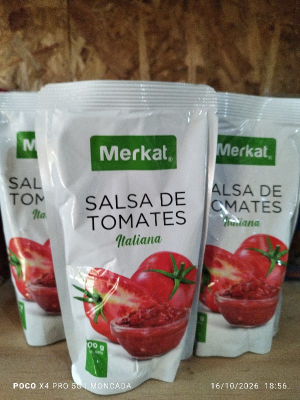 salsa de tomate mekat