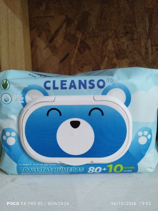 toallitas húmedas cleanso 90 u