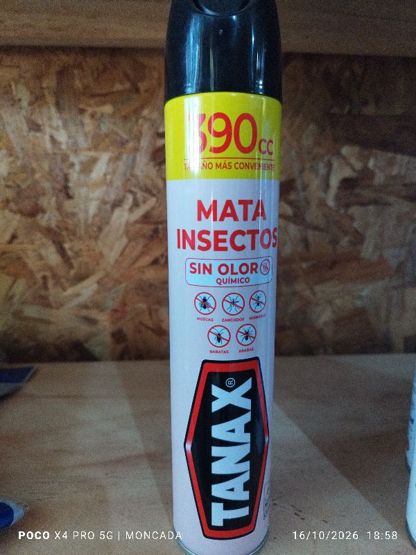 tanax mata insectos