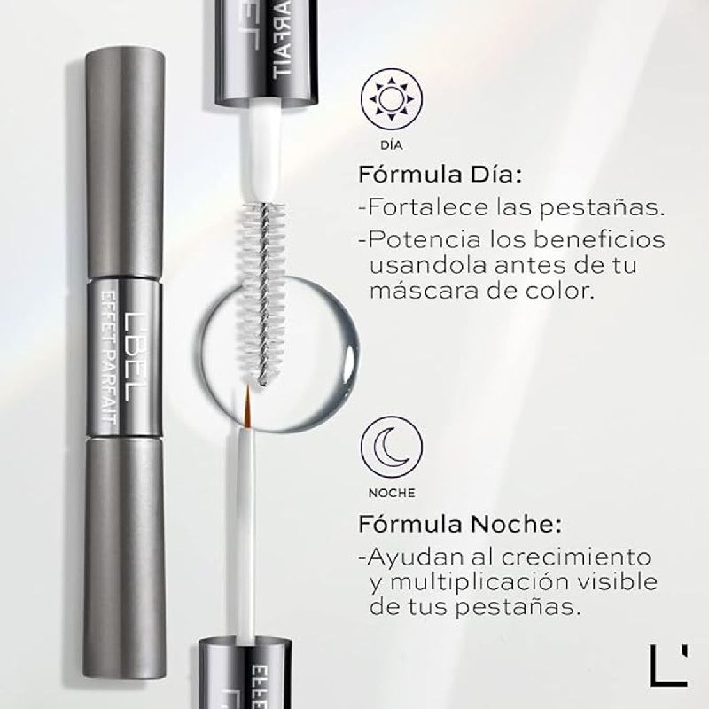 Máscara tratante y sérum para pestañas
