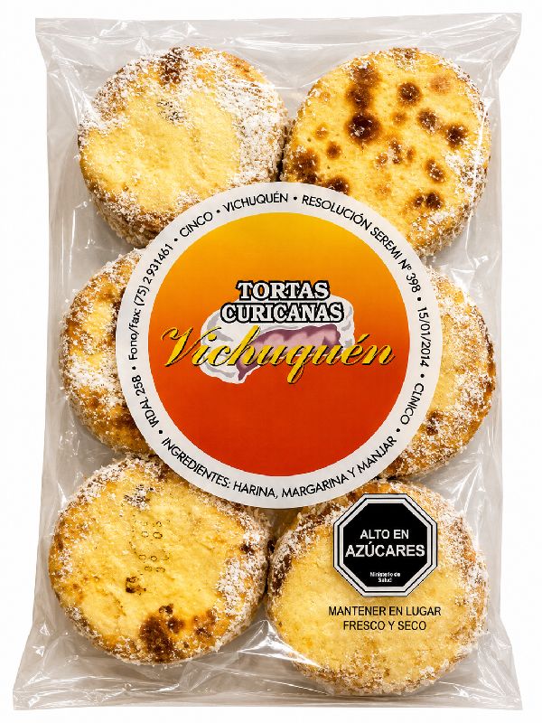 torta curicana de coco x 6