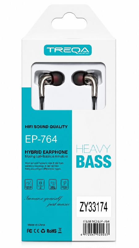 audifono treqa con gomitas EP-764