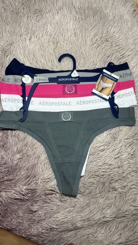 set x5 Tanga Aereo talla L
