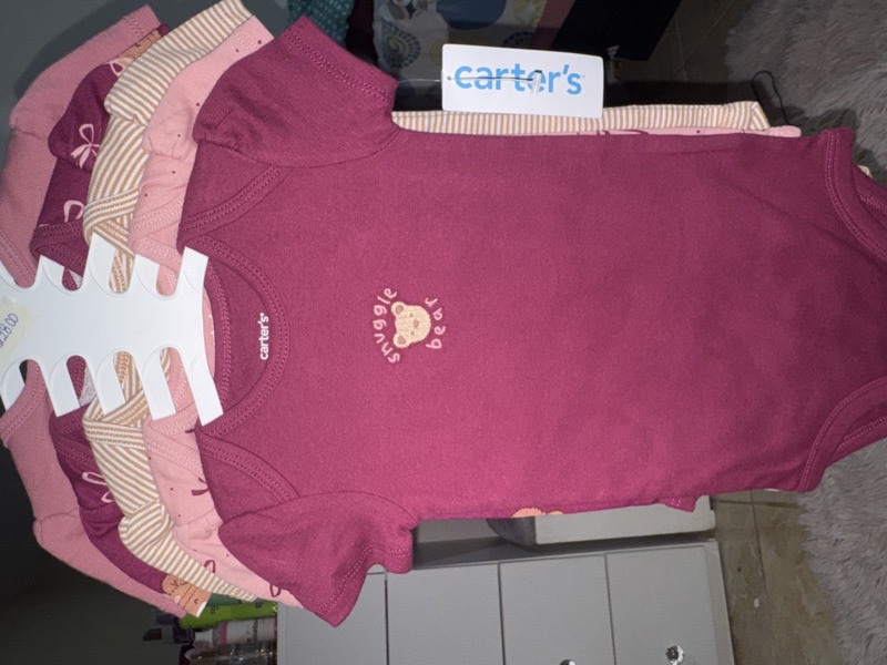 Set x5 Bodys niña 12 meses