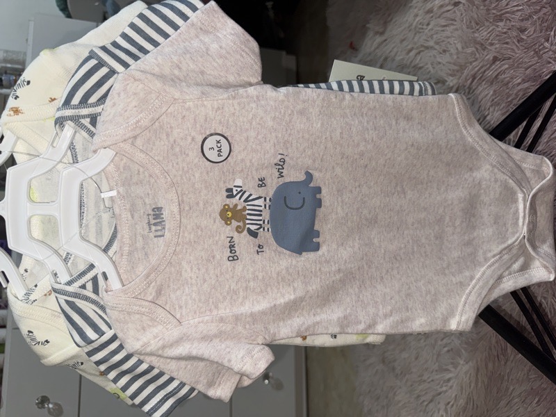 set 3 body niño talla 18 meses