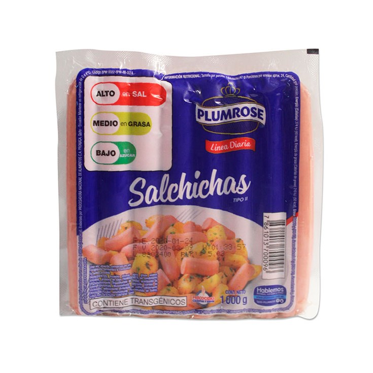 SALCHICHA LINEA DIARIA $1