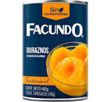 DURAZNO FACUNDO ENLATADOS   820 GR