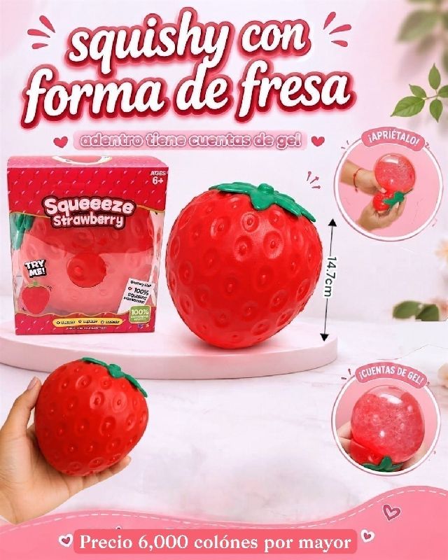 squishys fresa