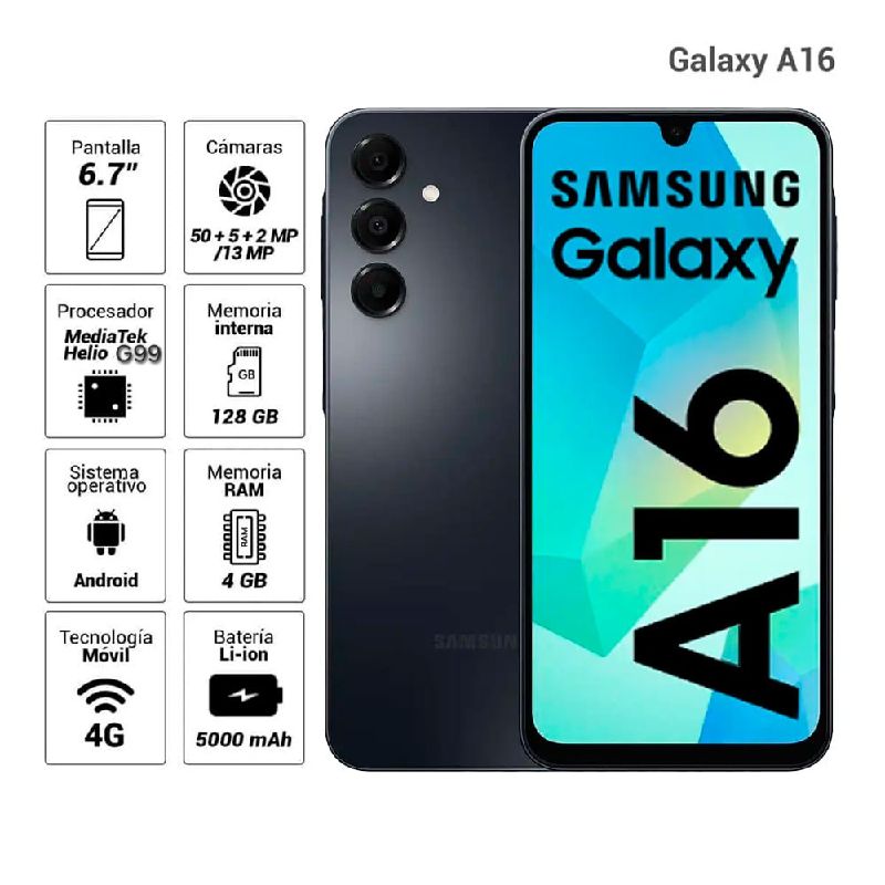 SAMSUNG A16 128GB 4RAM