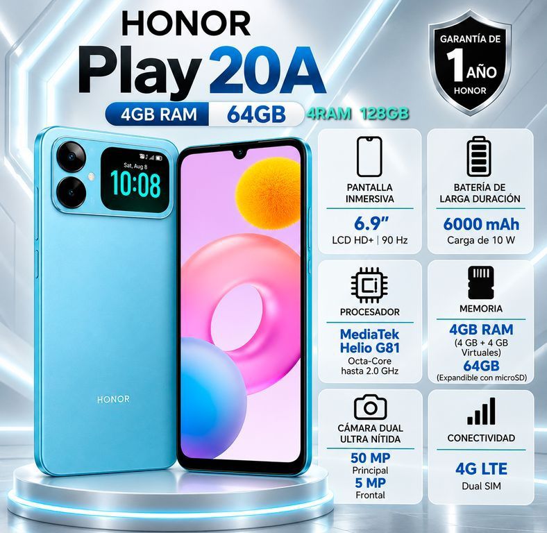 HONOR PLAY 20A 128GB 4RAM