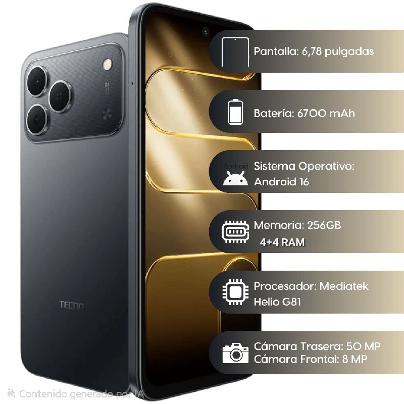 TECNO SPARK 50 256GB 4RAM