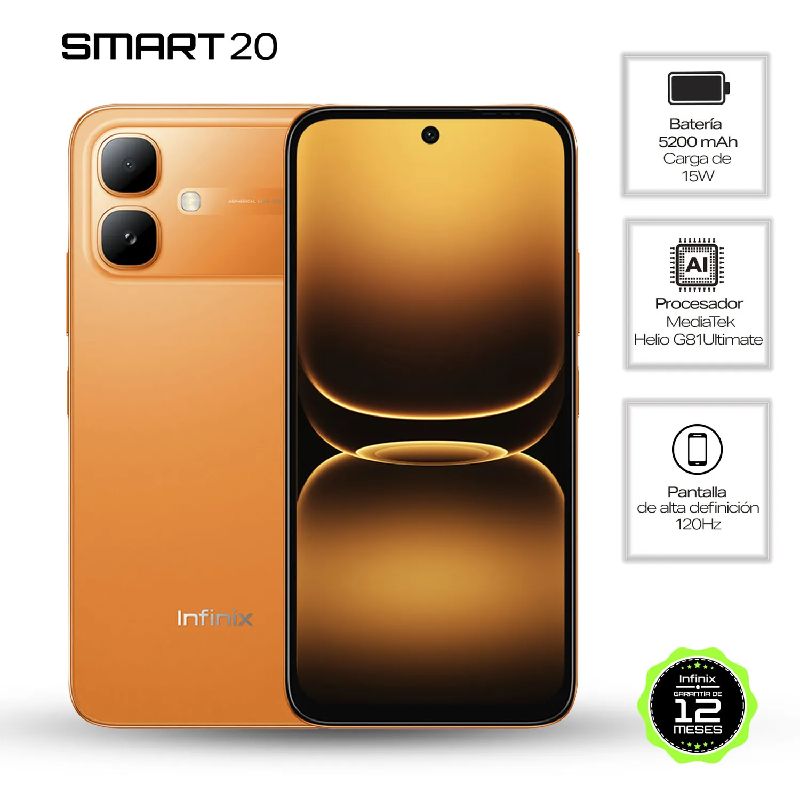 INFINIX SMART 20 128GB 4RAM