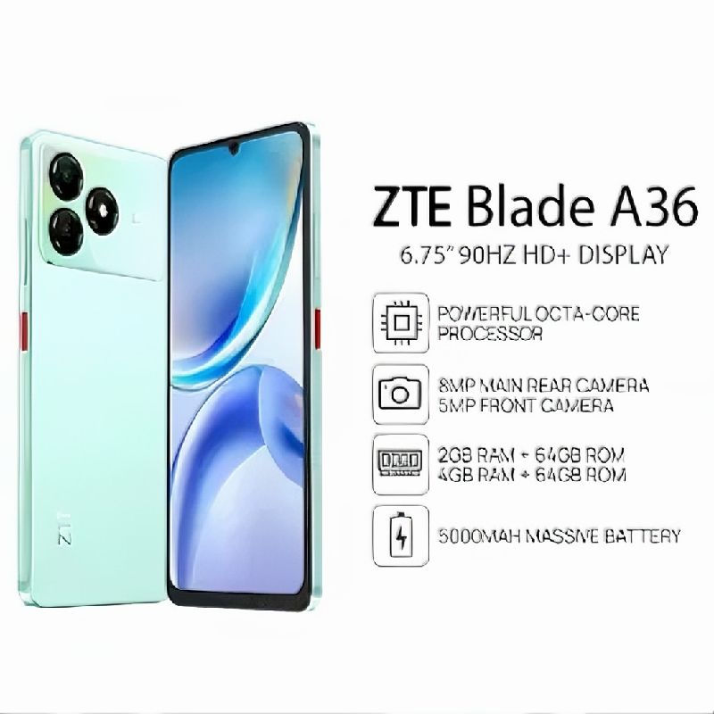 ZTE A36 64GB 2RAM