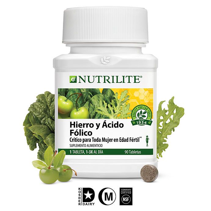 Hierro fólico Nutrilite™