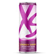 Bebida energética XS, 12oz. Arándano - Uva