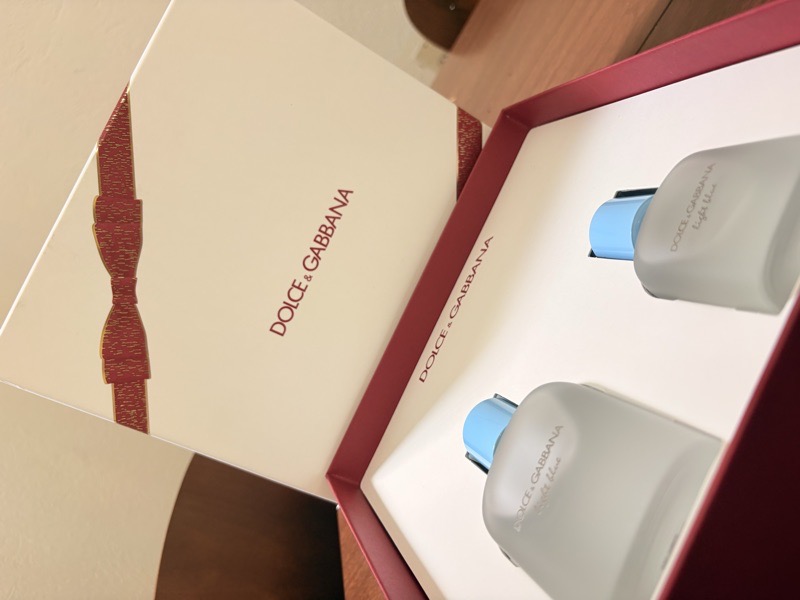 SET LIGHT BLUE DG 100ML Y 50ML EDT MEN