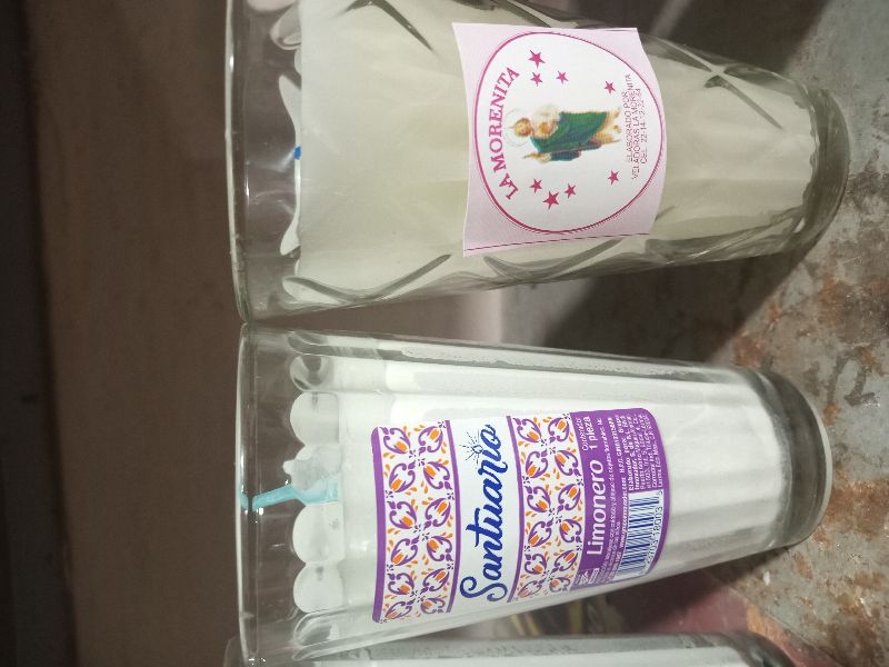 Veladora con Vaso Limonero