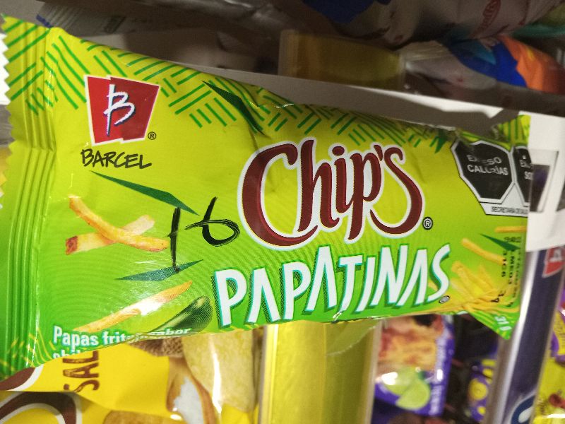 Papatinas Chips Chilix 31g