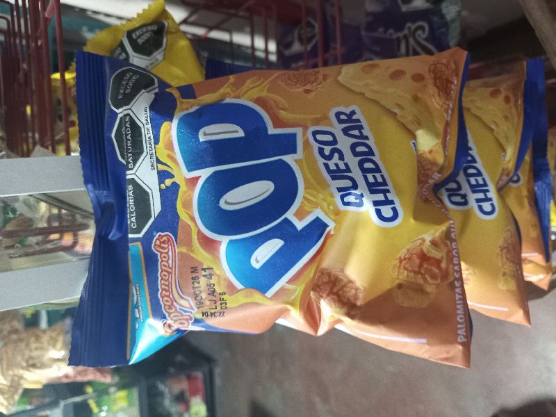Pop Queso Chedar Barcel  23g