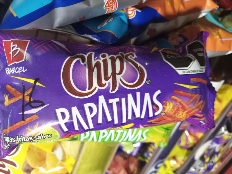 Papatinas Chips Fuego 31g