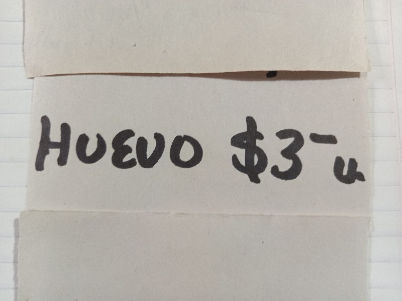 Huevo X pza