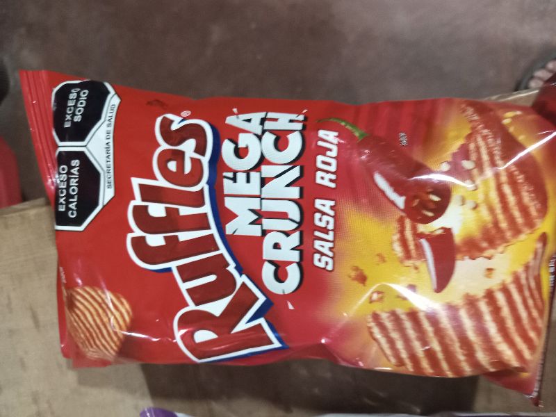 Ruffles Mega Crunch Salsa Roja 50g