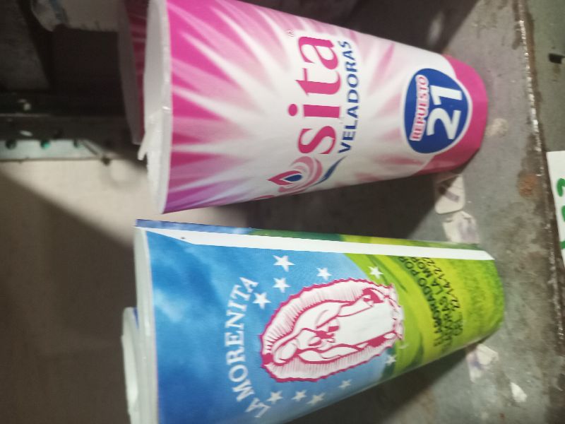 Veladora sin Vaso