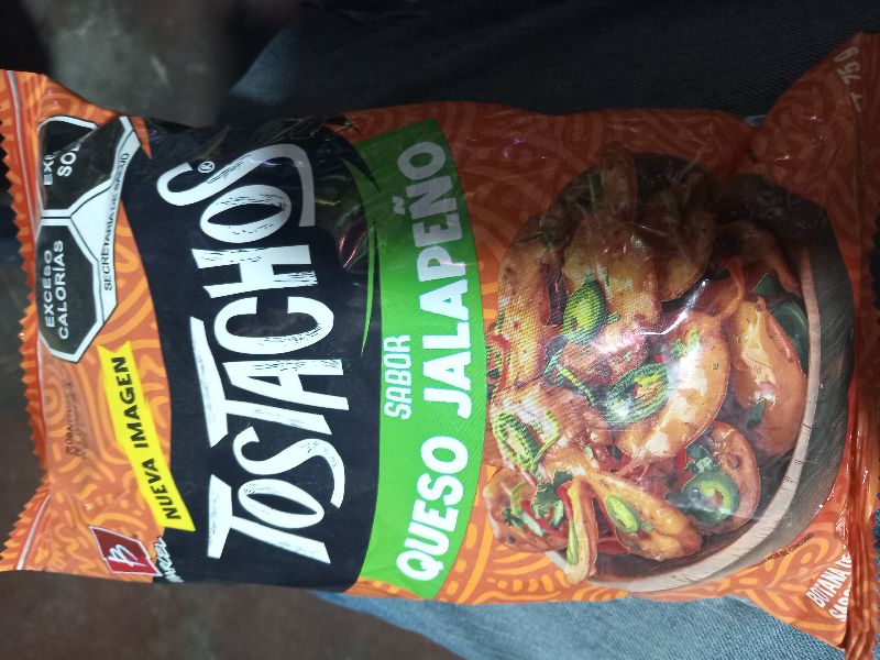 Tostachos Queso Jalapeño 75g