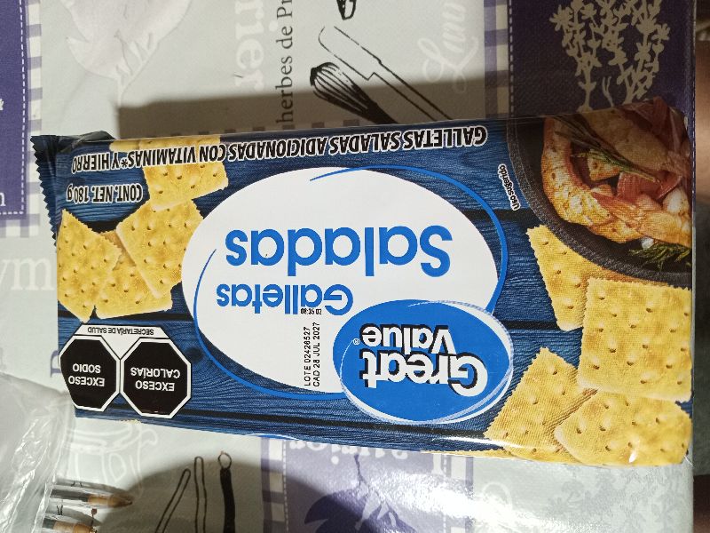Galletas Saladas Gread Value 180g