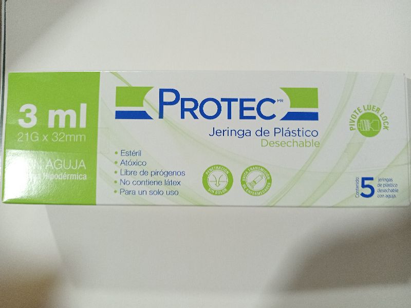 jeringas 3 ml