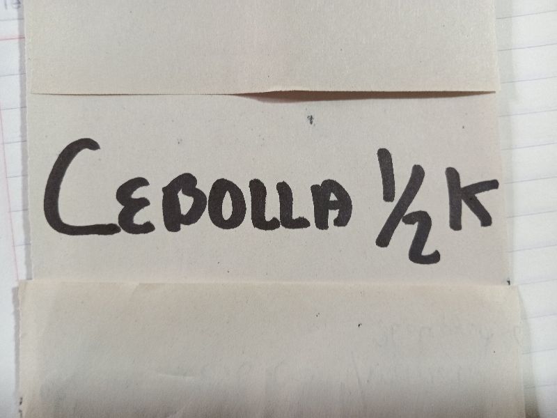 Cebolla 1/2 k