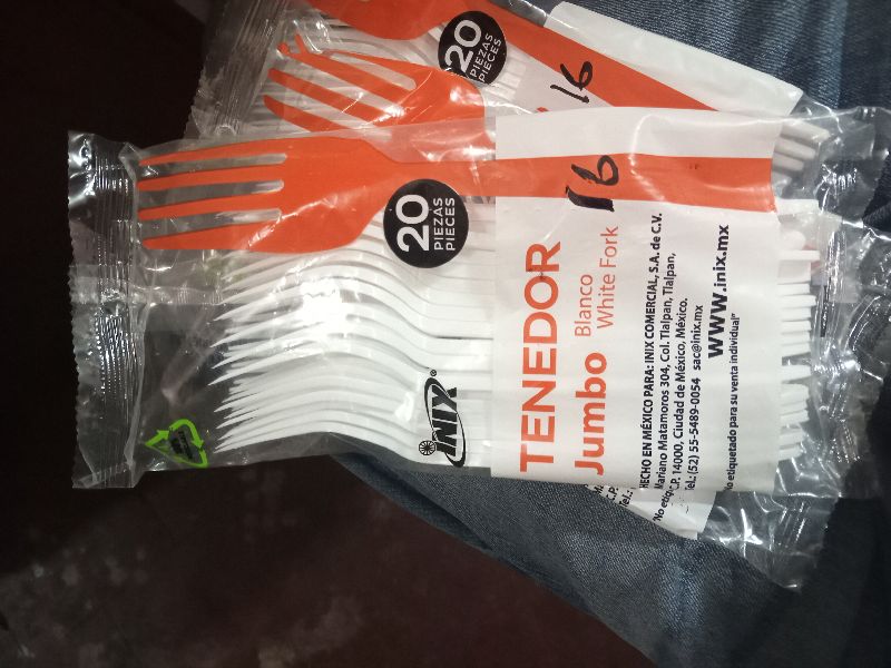 Tenedor Jumbo 20 pzas