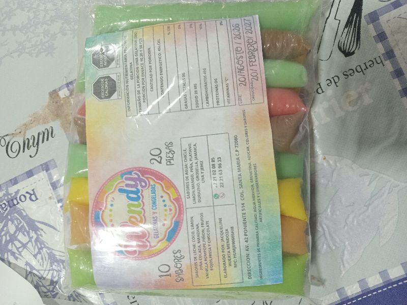 Gelatina Leche
