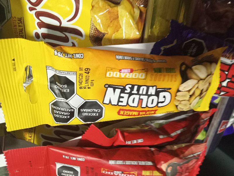 Cacahuates Salados Golden Nuts 78g