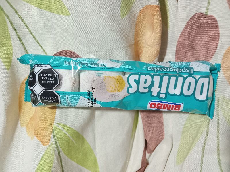 Donitas Expolvoreadas 8p 140g