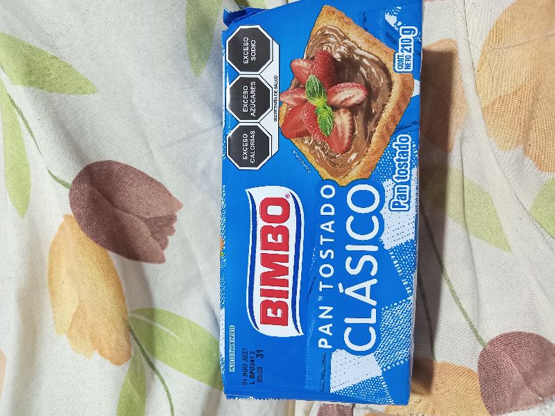 Pan Tostado Clásico 210g