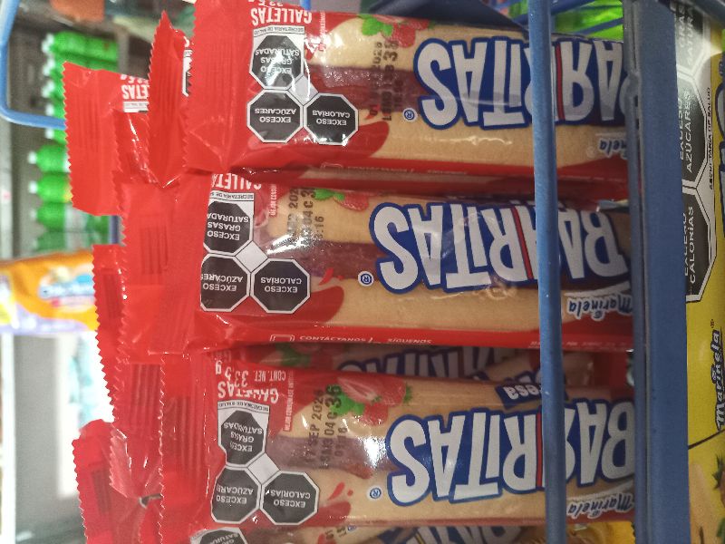 Barritas Fresa