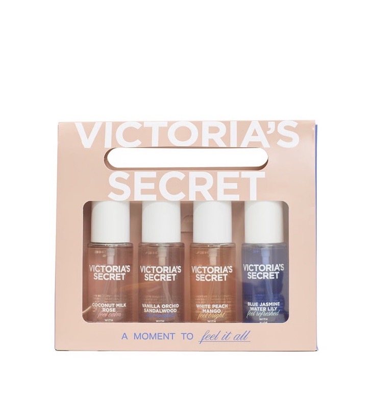 Set 4 mini body mist