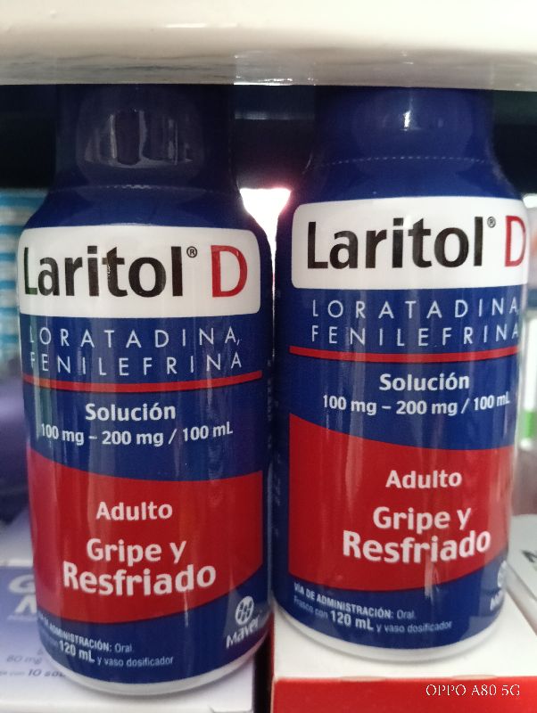 Laritol D, Solución
