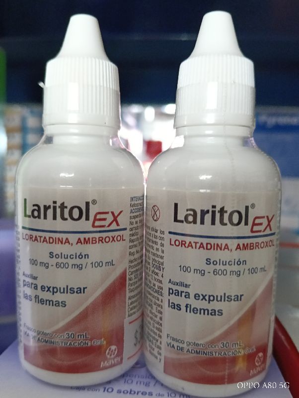 Laritol EX, gotas.