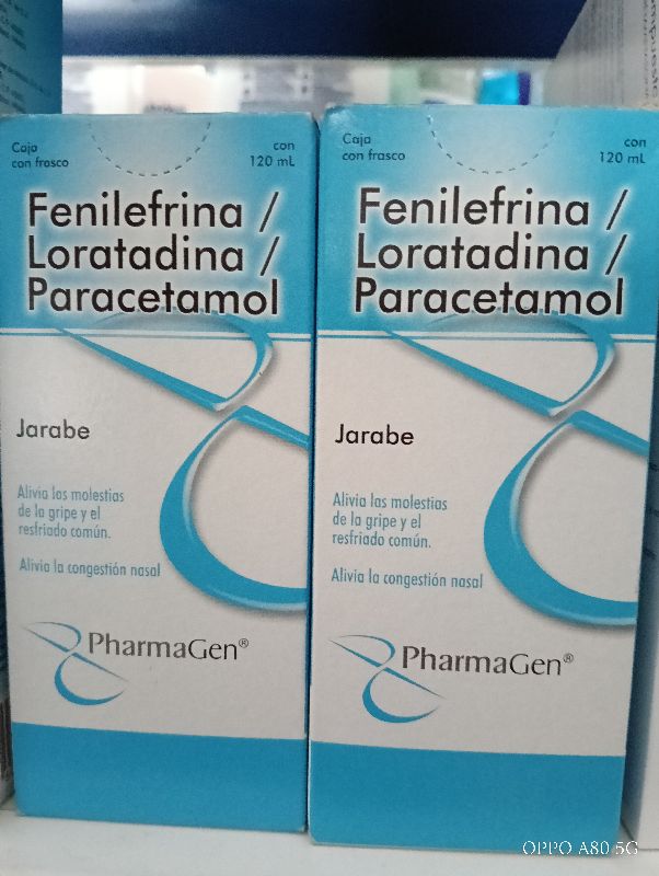 PharmaGen Fenilefrina/Loratadina/Paracetamol
