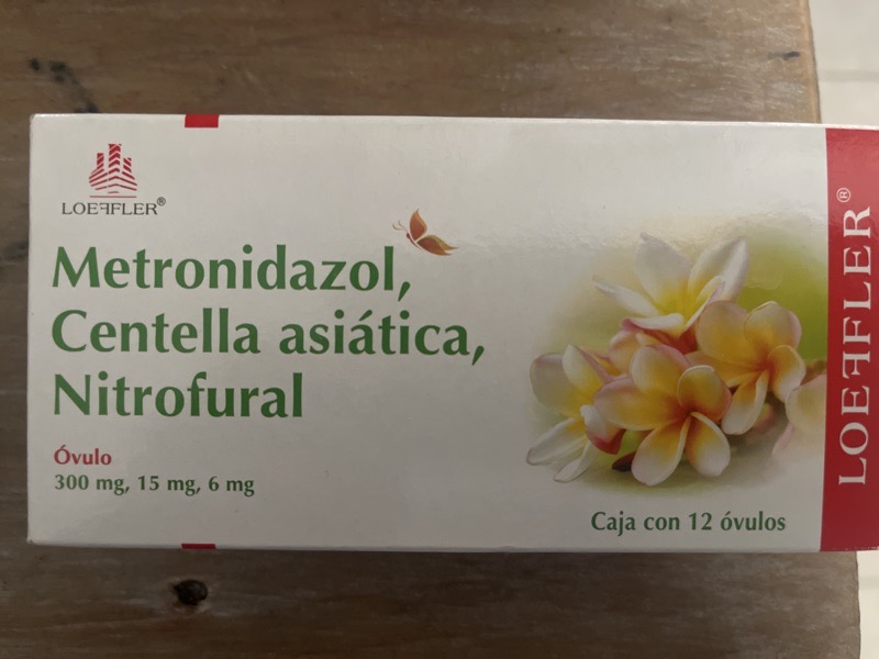 Metronidazol óvulo