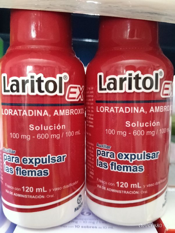 Laritol EX, Solución.