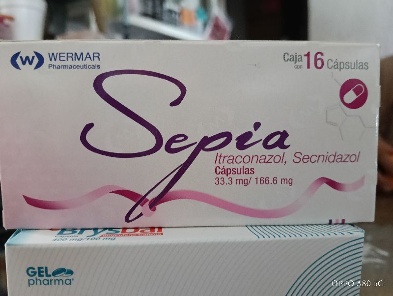 Sepia cáps