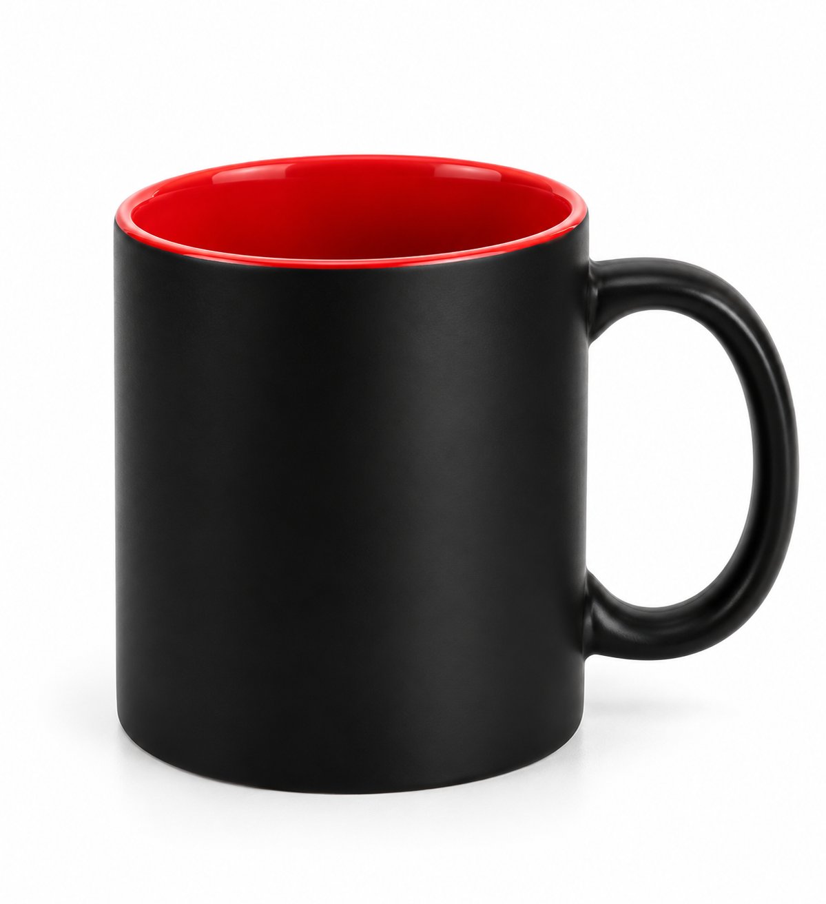 Taza Mágica Interior Color Roja
