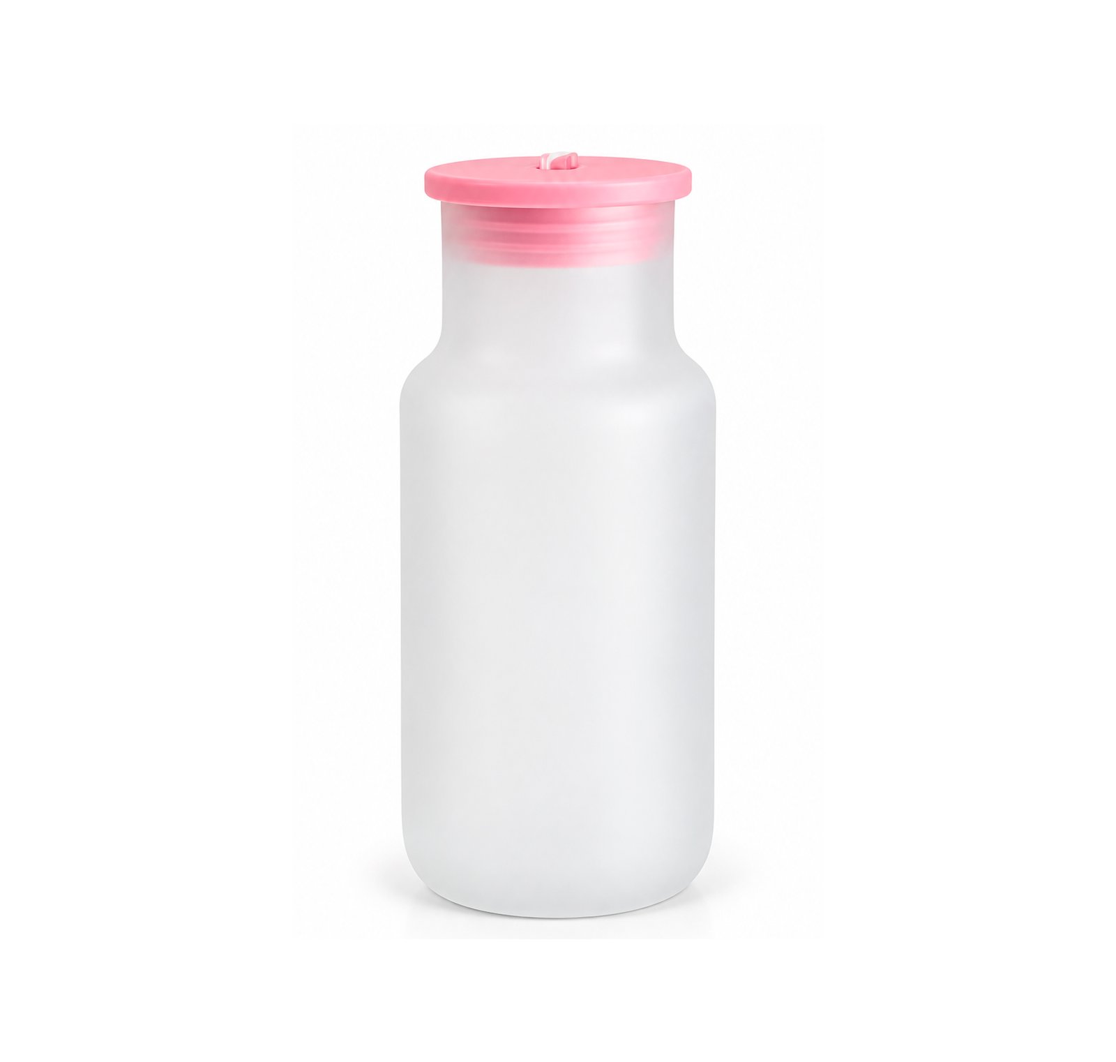 Tumbler de vidrio Frosted 550ml T/Rosa