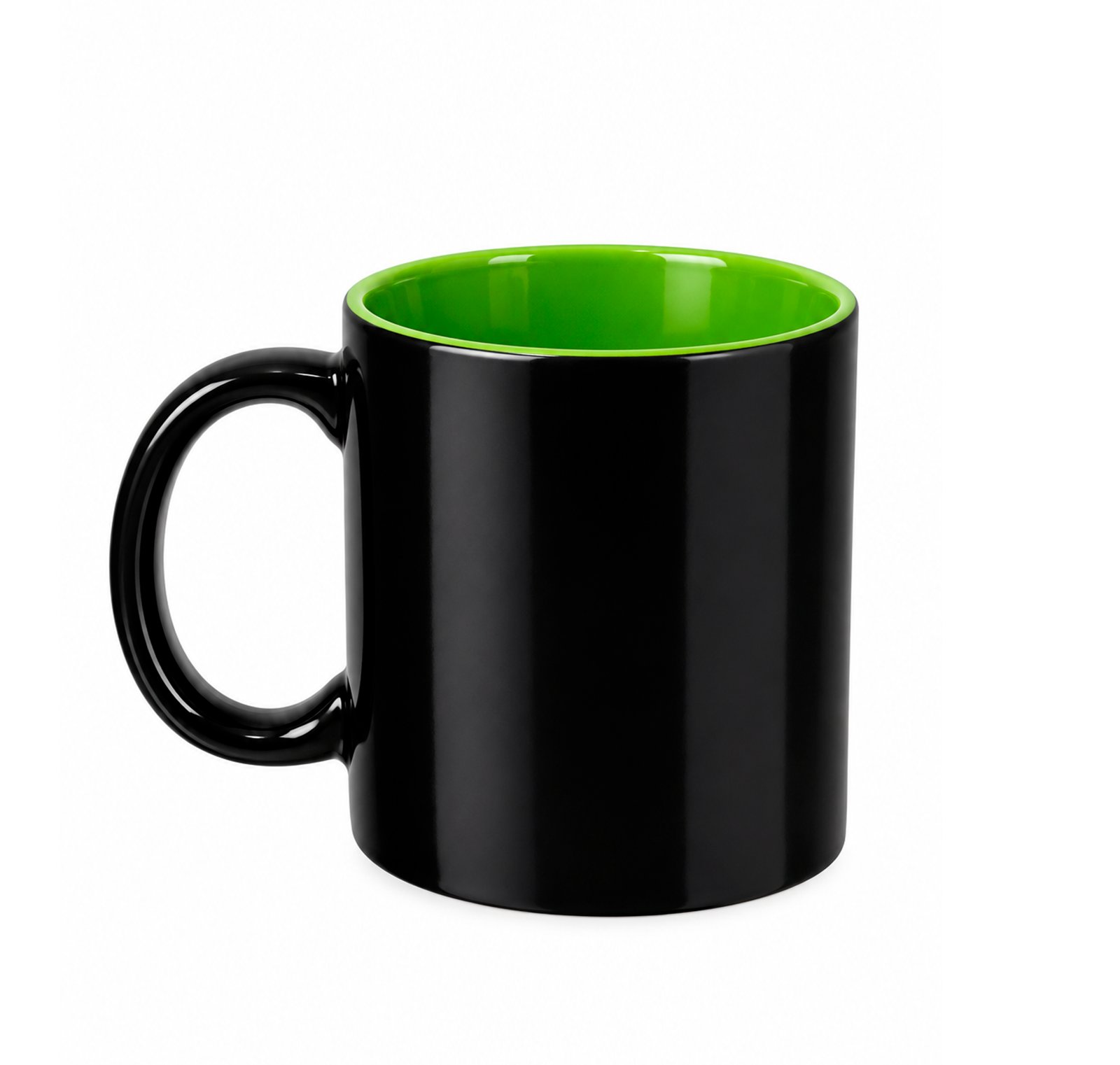 Taza Mágica Interior Color Verde Claro